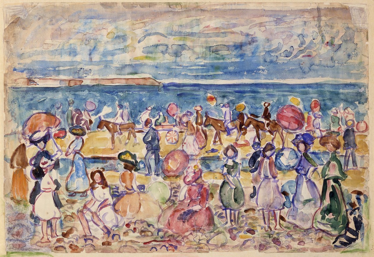 Vacaciones en Nueva Inglaterra de Maurice Prendergast