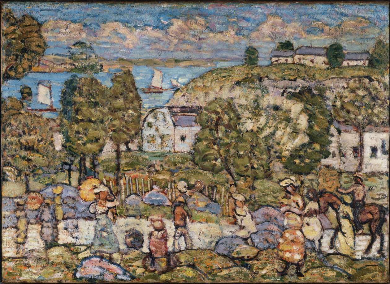 Paisaje cerca de Nahant de Maurice Prendergast