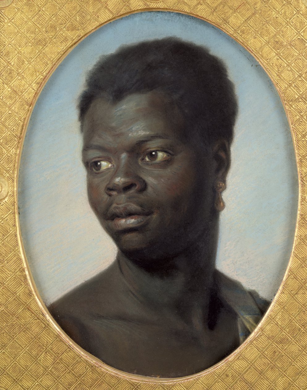 Retrato de un Joven Negro, c.1751 de Maurice Quentin de La Tour