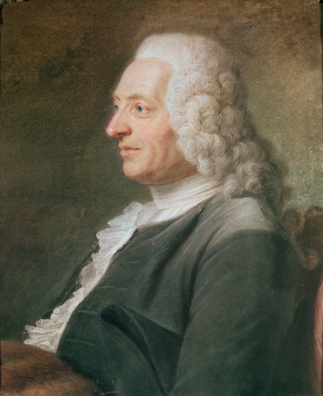 Retrato, se cree que es el Presidente Hénault de Maurice Quentin de La Tour