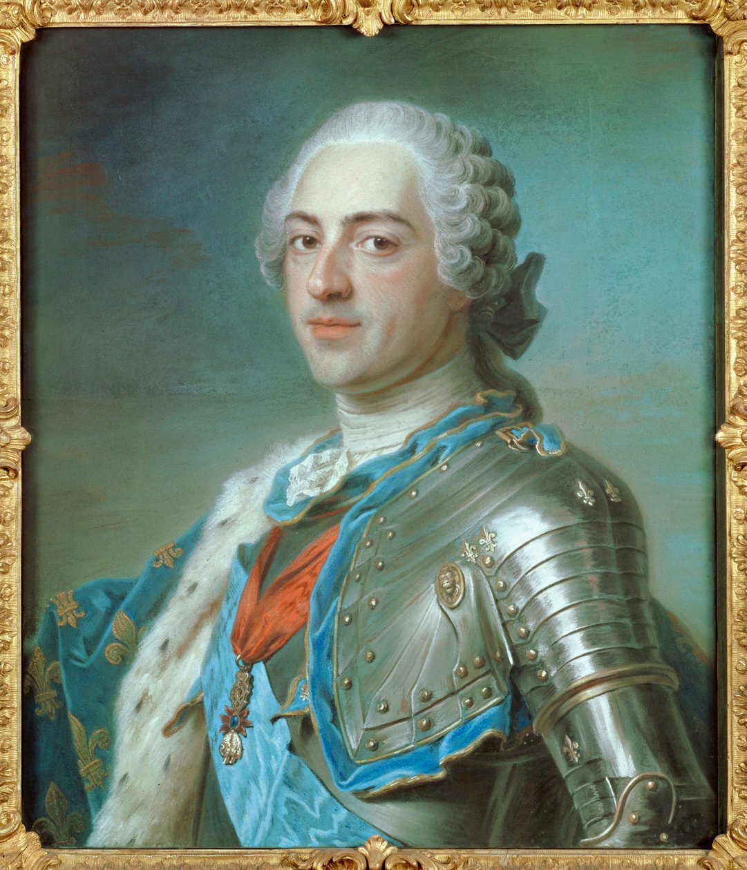 Luis XV ... de Maurice Quentin de La Tour