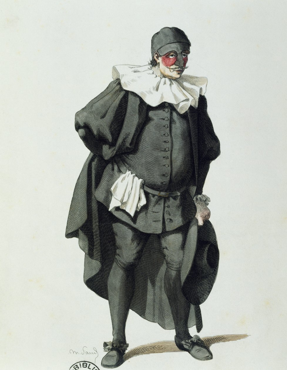 Dottor Balanzone en 1653 de Maurice Sand