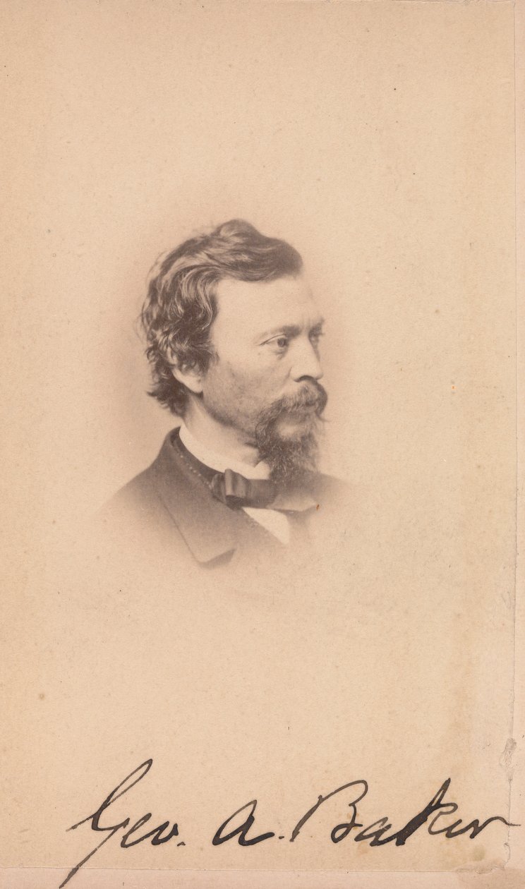George Augustus Baker, años 1860 de Maurice Stadtfeld