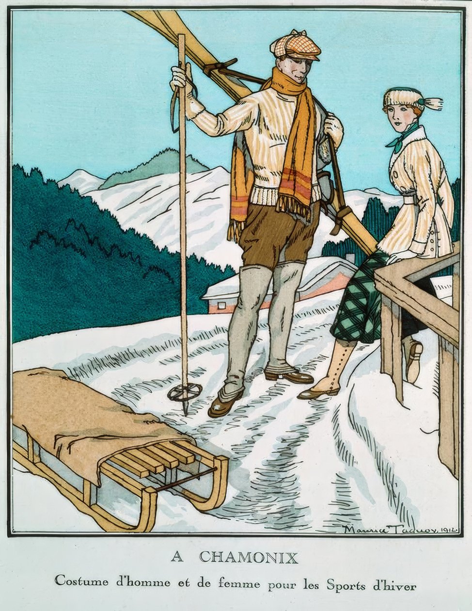 A Chaomnix / Traje de deporte de invierno para hombre y mujer de Maurice Taquoy