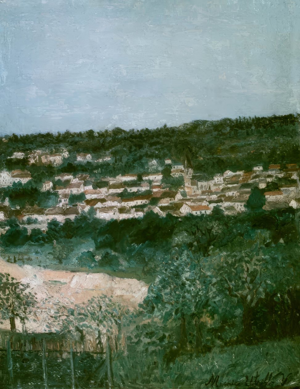La cantera de Montmagny de Maurice Utrillo
