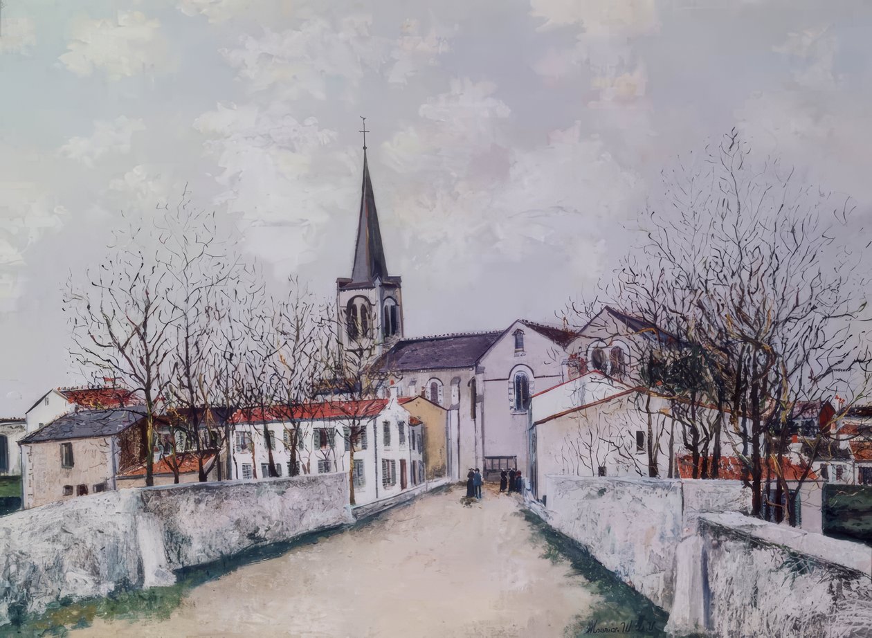 LA VILLA DE PARÍS de Maurice Utrillo
