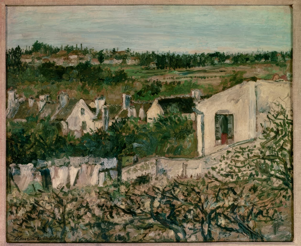 La Butte Pinson de Maurice Utrillo