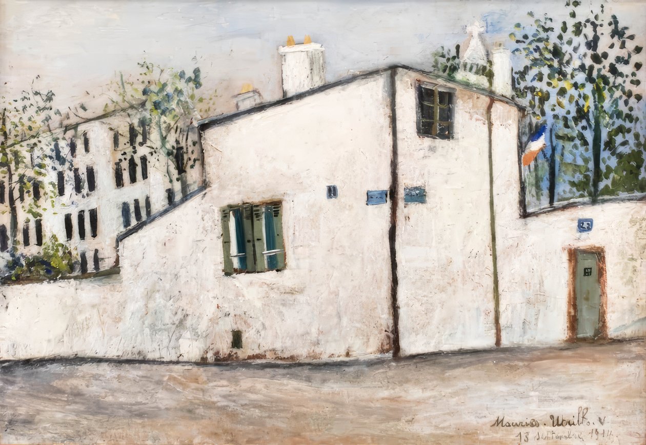 Das Haus Berlioz von Maurice Utrillo