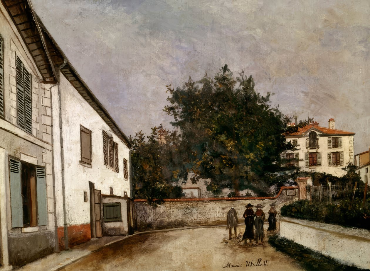 paisaje de Maurice Utrillo