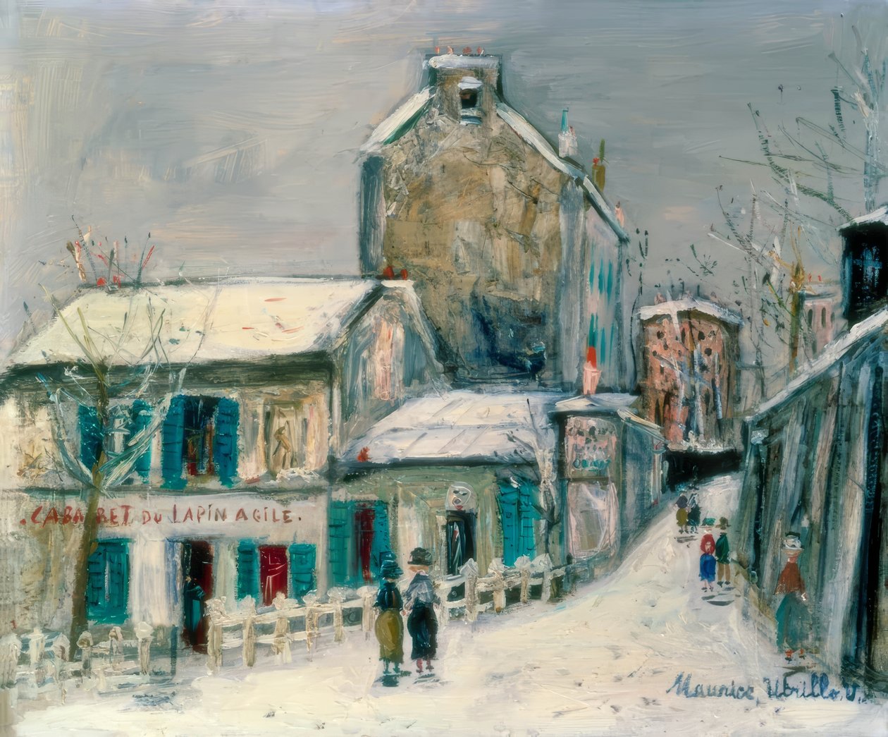 Der agile Hase von Maurice Utrillo