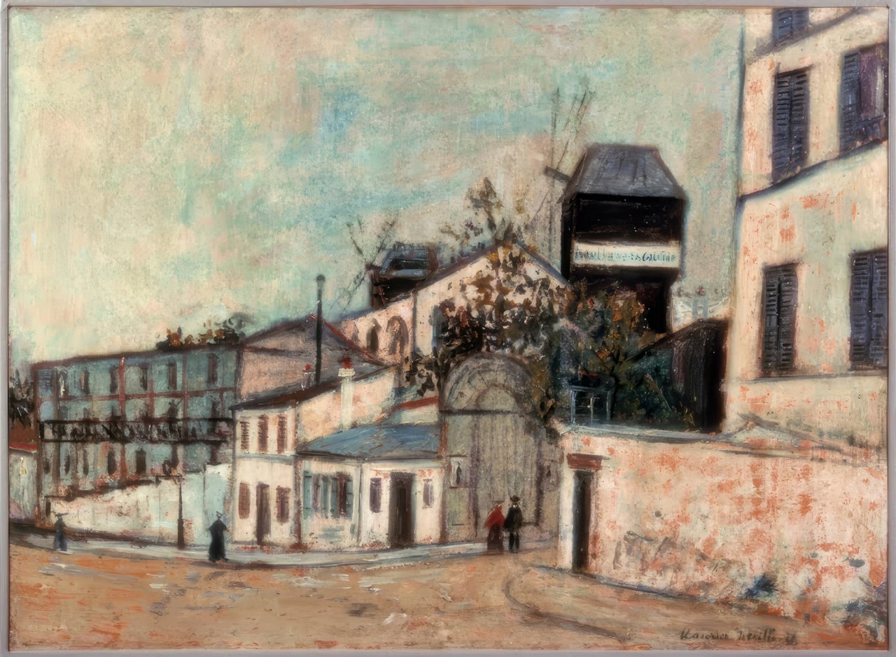 El Molino de la Galette de Maurice Utrillo