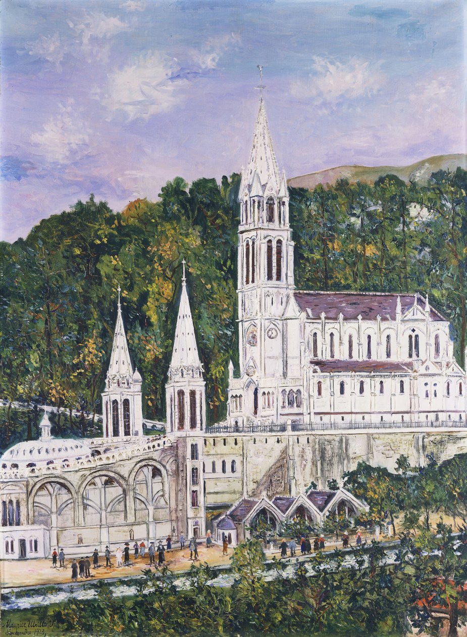 Catedral de Nuestra Señora de Lourdes; Basílica de Nuestra Señora de Lourdes de Maurice Utrillo