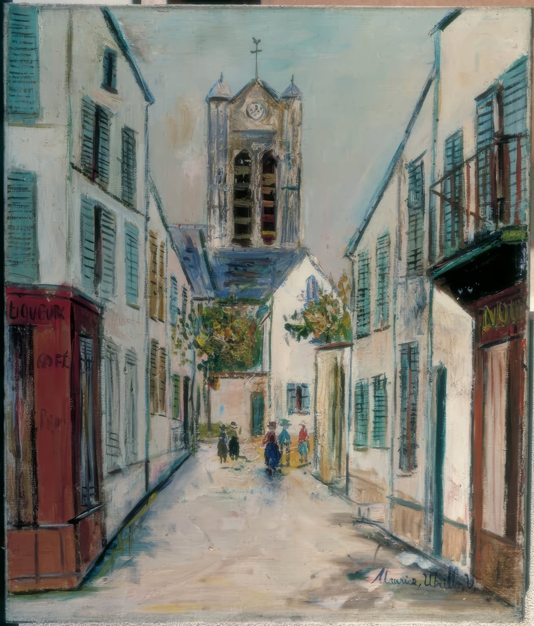 Calle París de Maurice Utrillo
