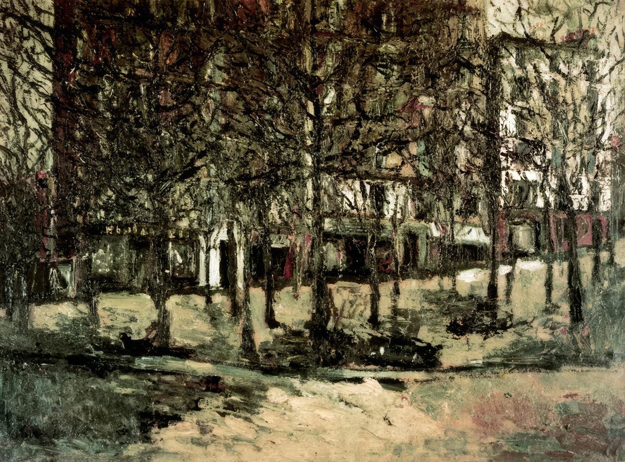 Plaza de Montmartre de Maurice Utrillo