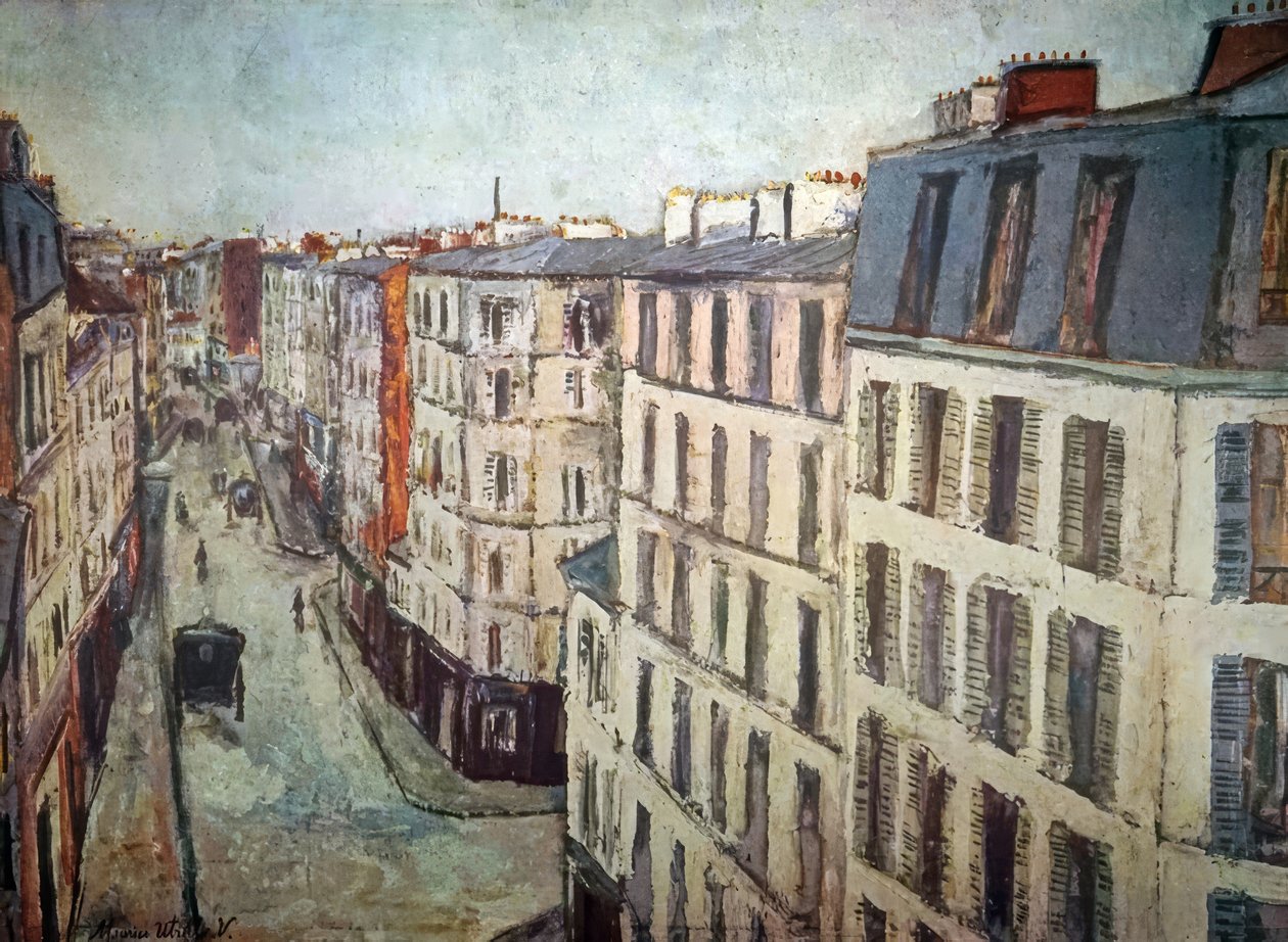 Calle de la Jonquière de Maurice Utrillo