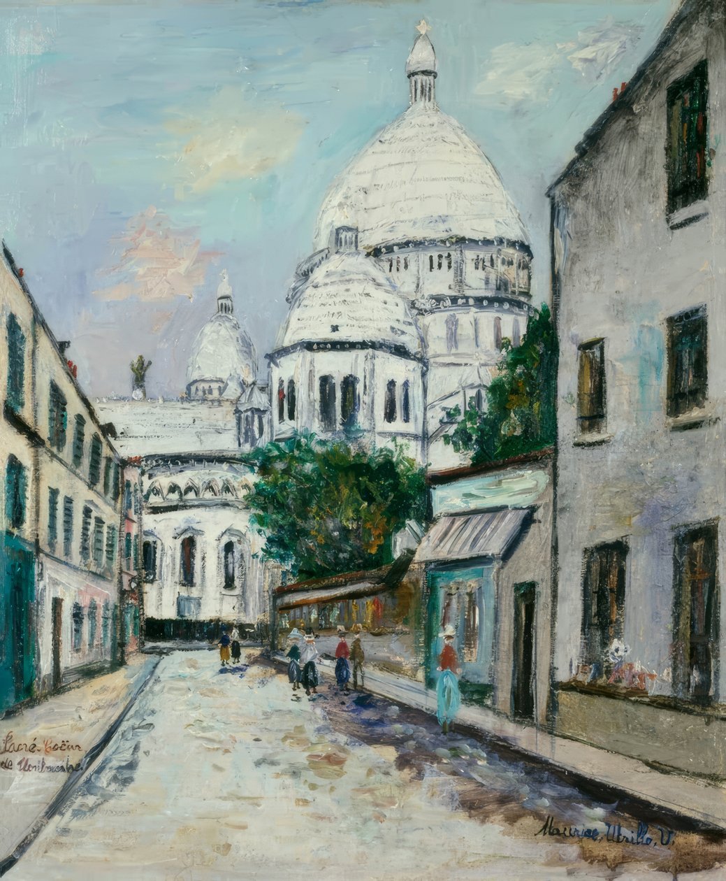 Sagrado Corazón de Montmartre de Maurice Utrillo