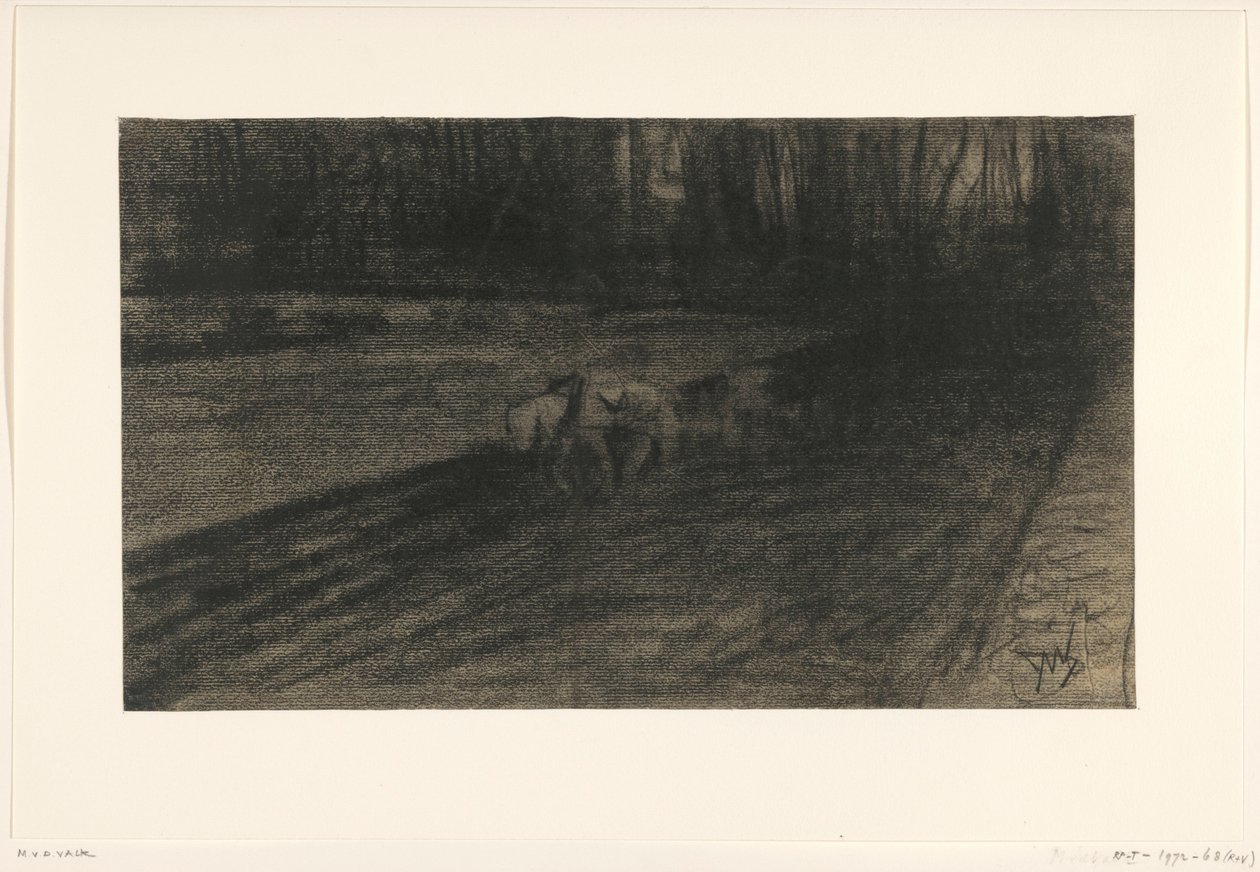 Caballos de arado de Maurits van der Valk
