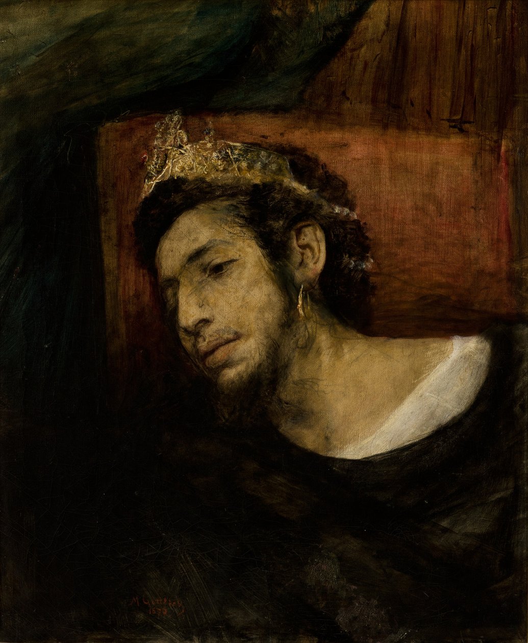Asuero, 1876 de Maurycy Gottlieb
