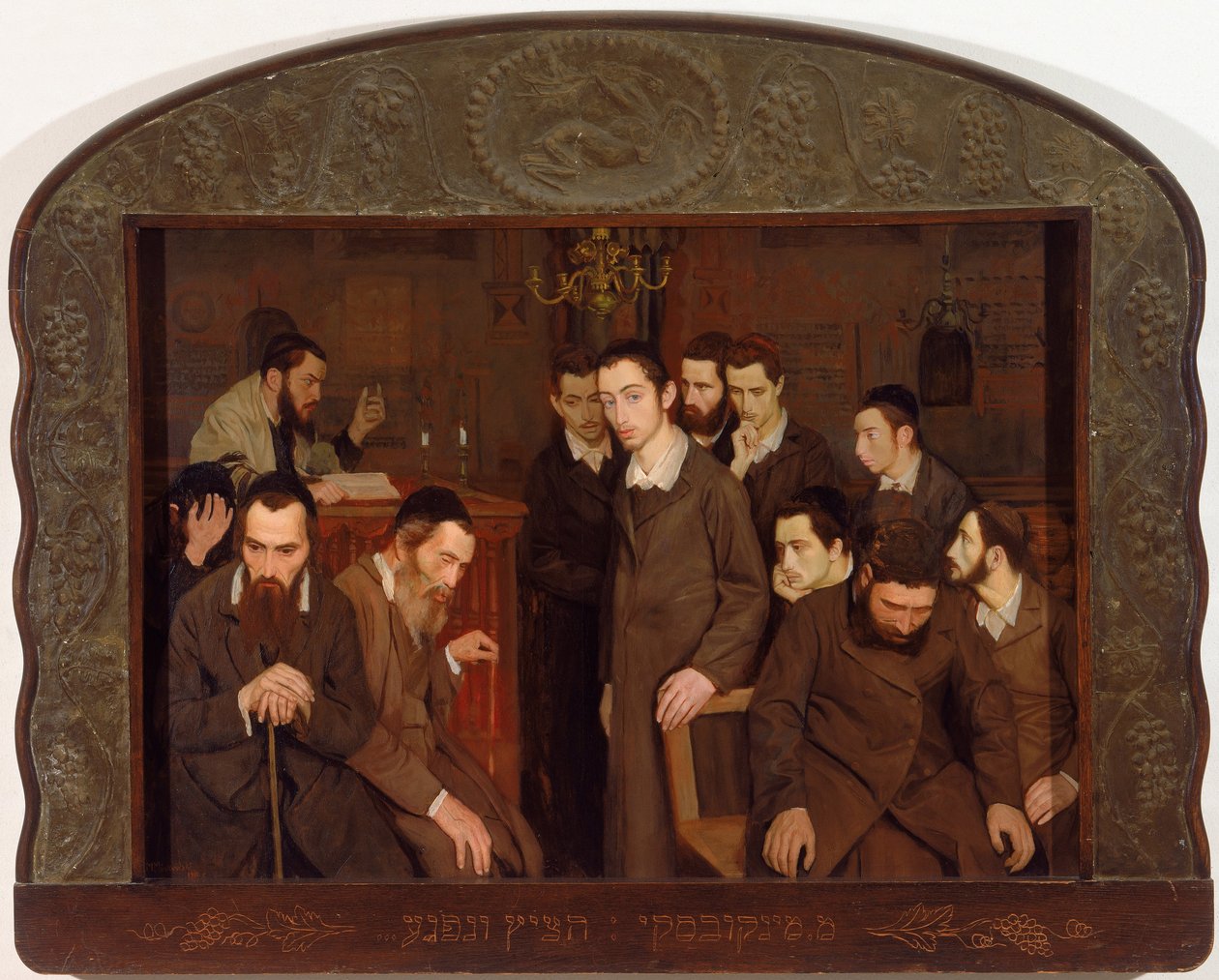 Él echó una mirada y se volvió loco, 1910 de Maurycy Minkowski