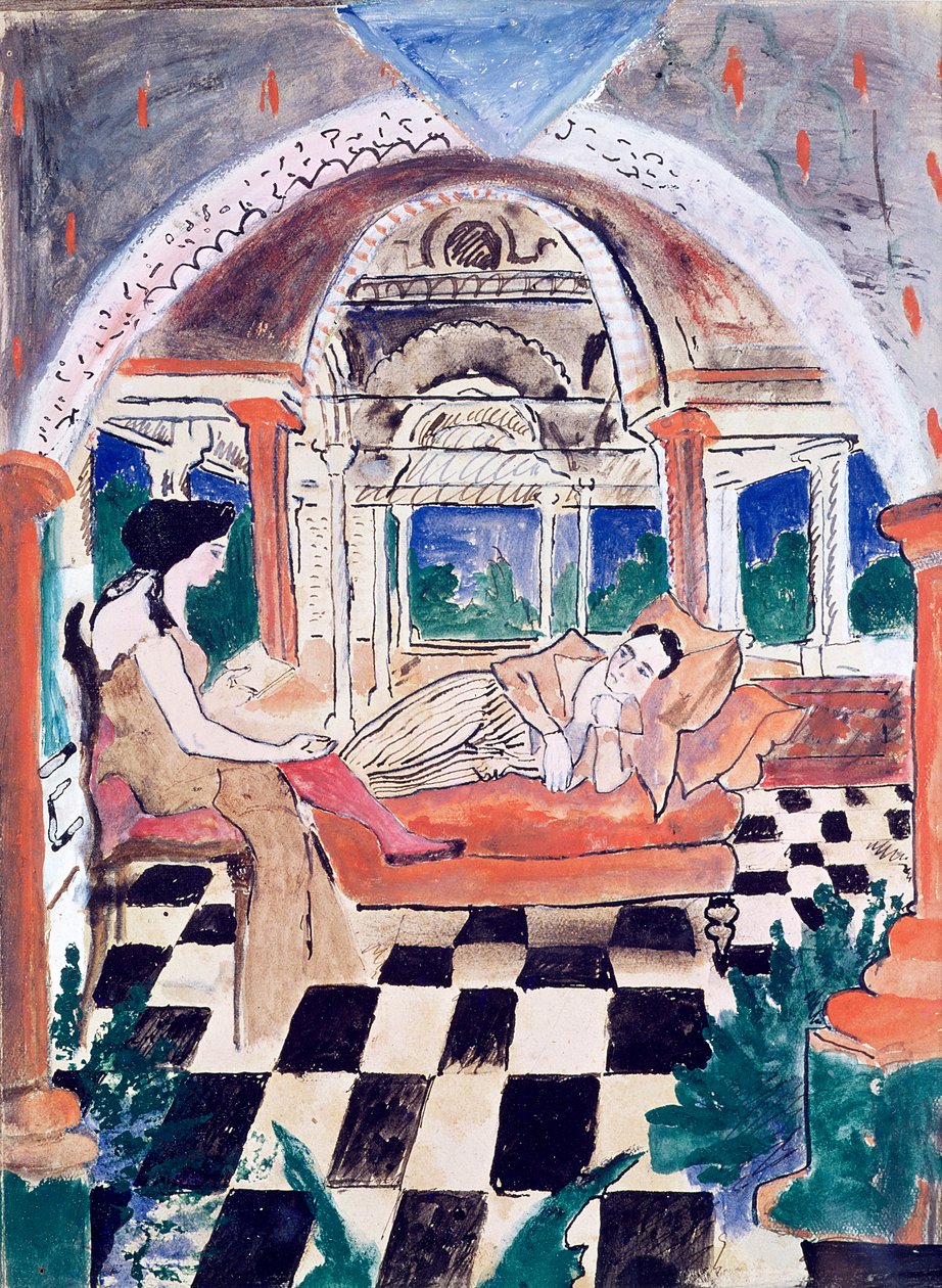 Apollinaire y su Musa de Max Jacob
