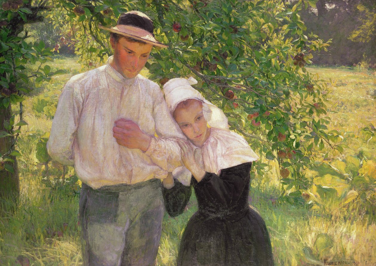 El convaleciente, 1896 de Max Kurzweil