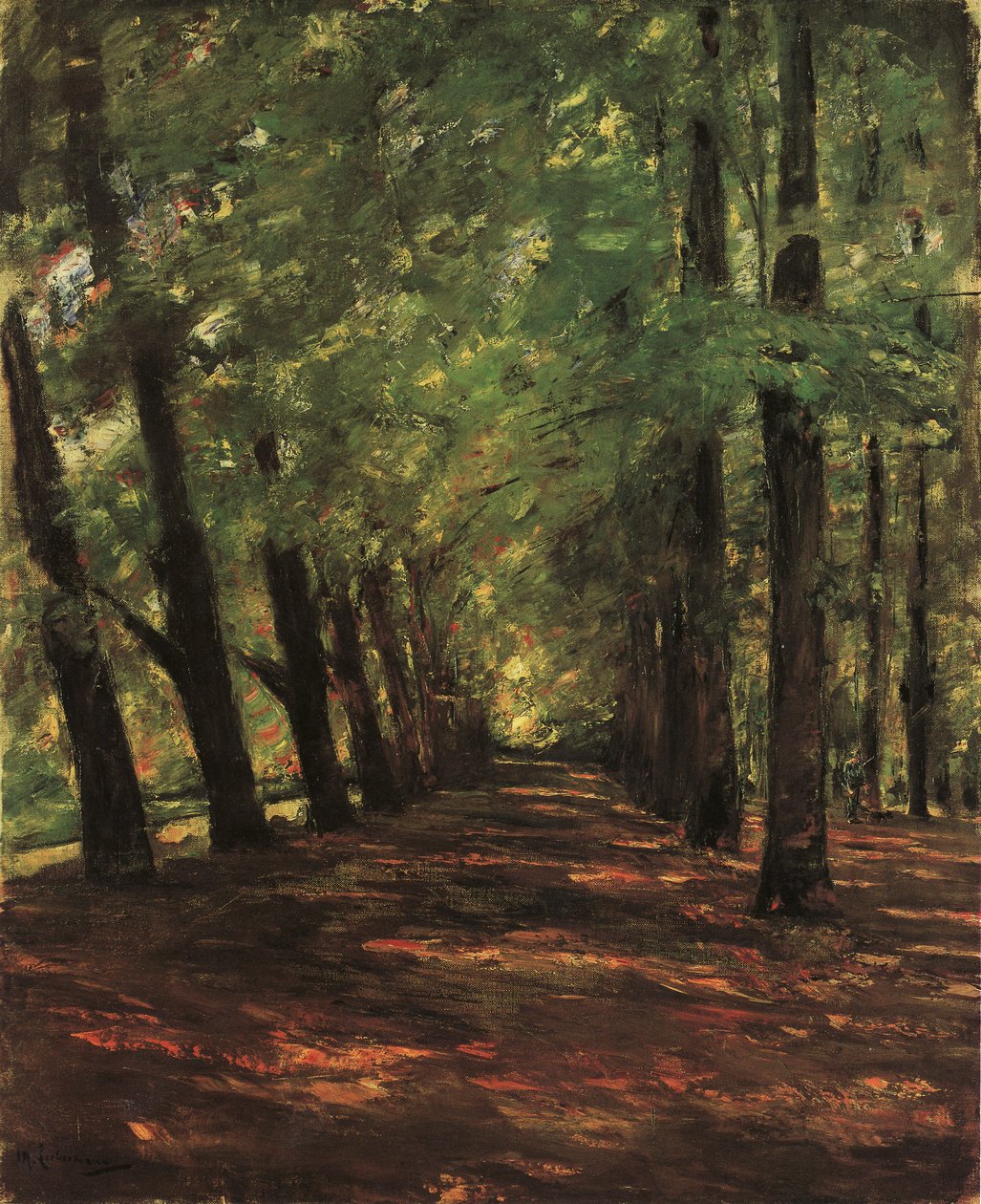 Avenida en Overveen de Max Liebermann