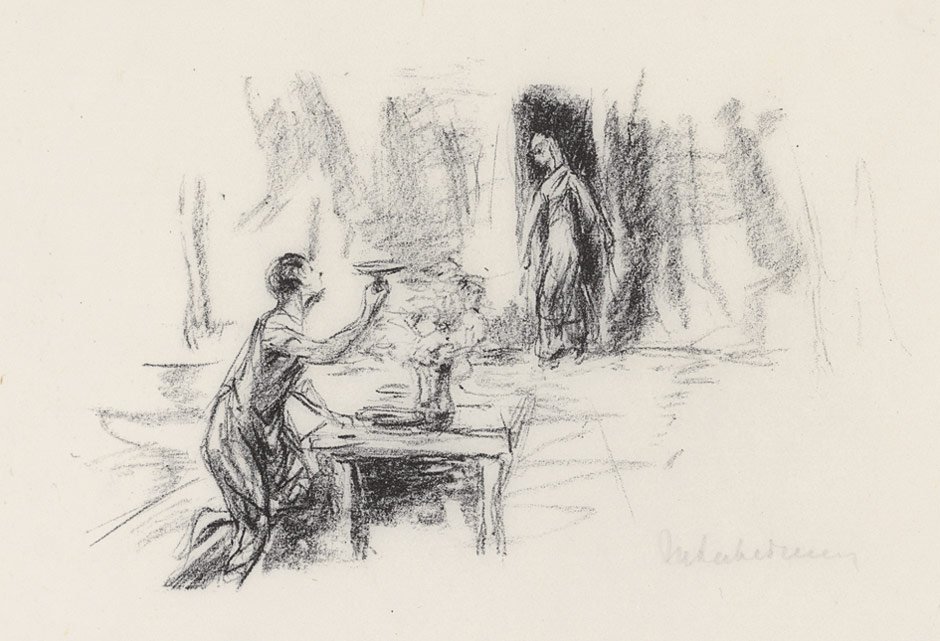 La novia de Corinto de Max Liebermann