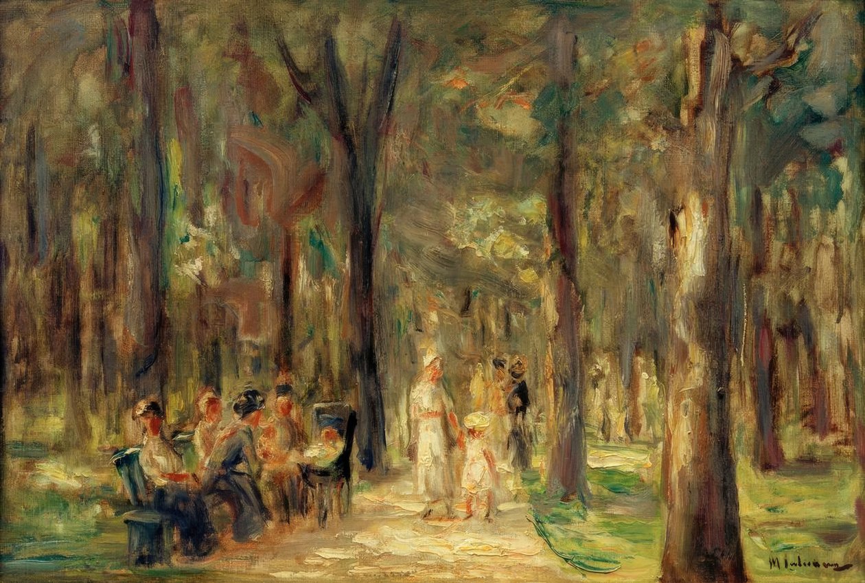 En el parque zoológico de Max Liebermann