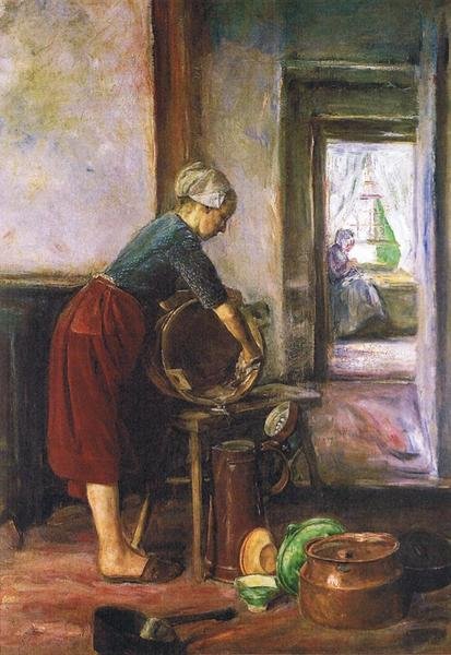 En la cocina de Max Liebermann