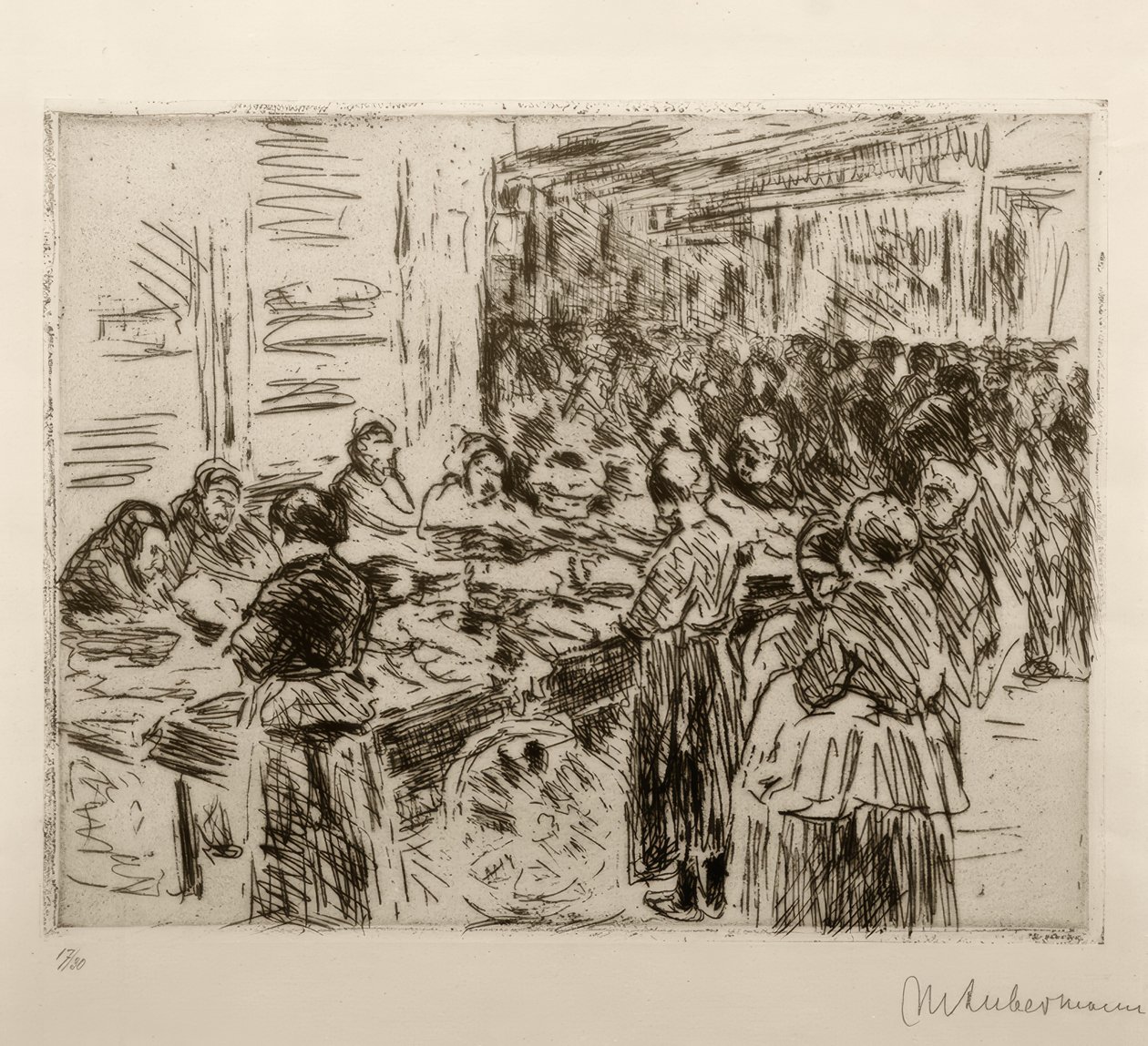 M.Liebermann, Judengasse (Ámsterdam) de Max Liebermann