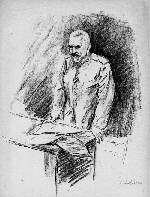 Canciller del Reich von Bethmann Hollweg de Max Liebermann