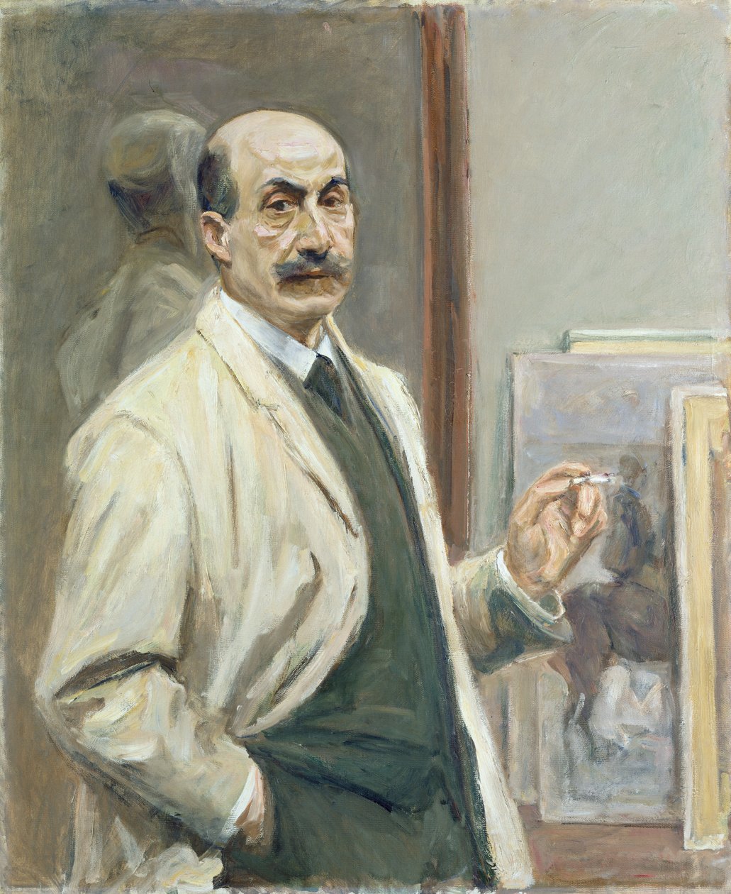 Autorretrato, 1910 de Max Liebermann