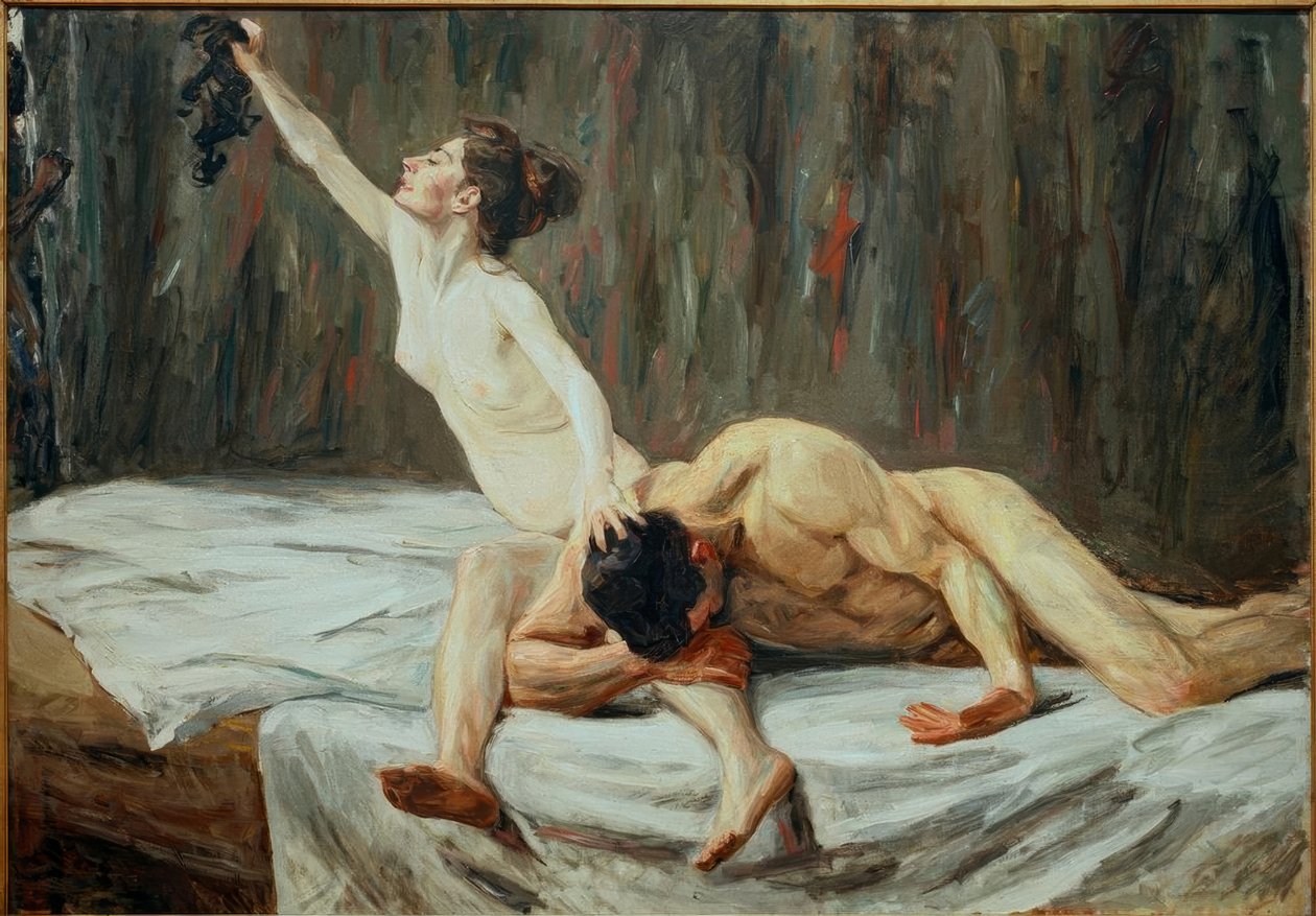 Sansón y Dalila de Max Liebermann