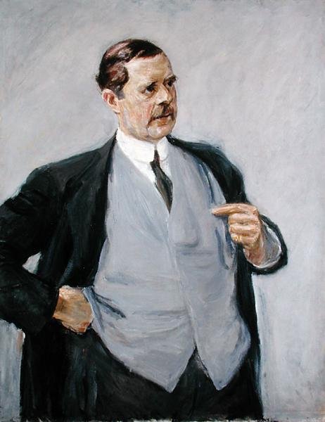 El arquitecto, Peter Behrens (1869-1940), 1913 de Max Liebermann