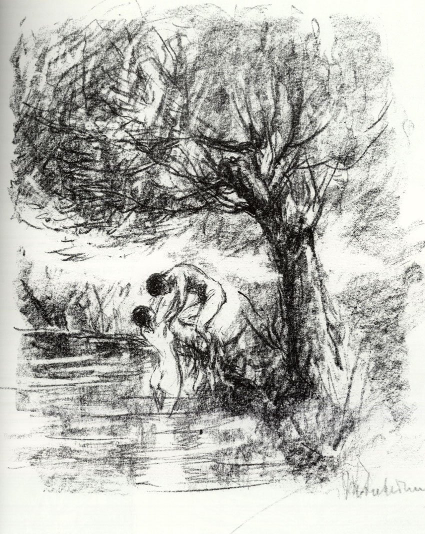 El pescador de Max Liebermann