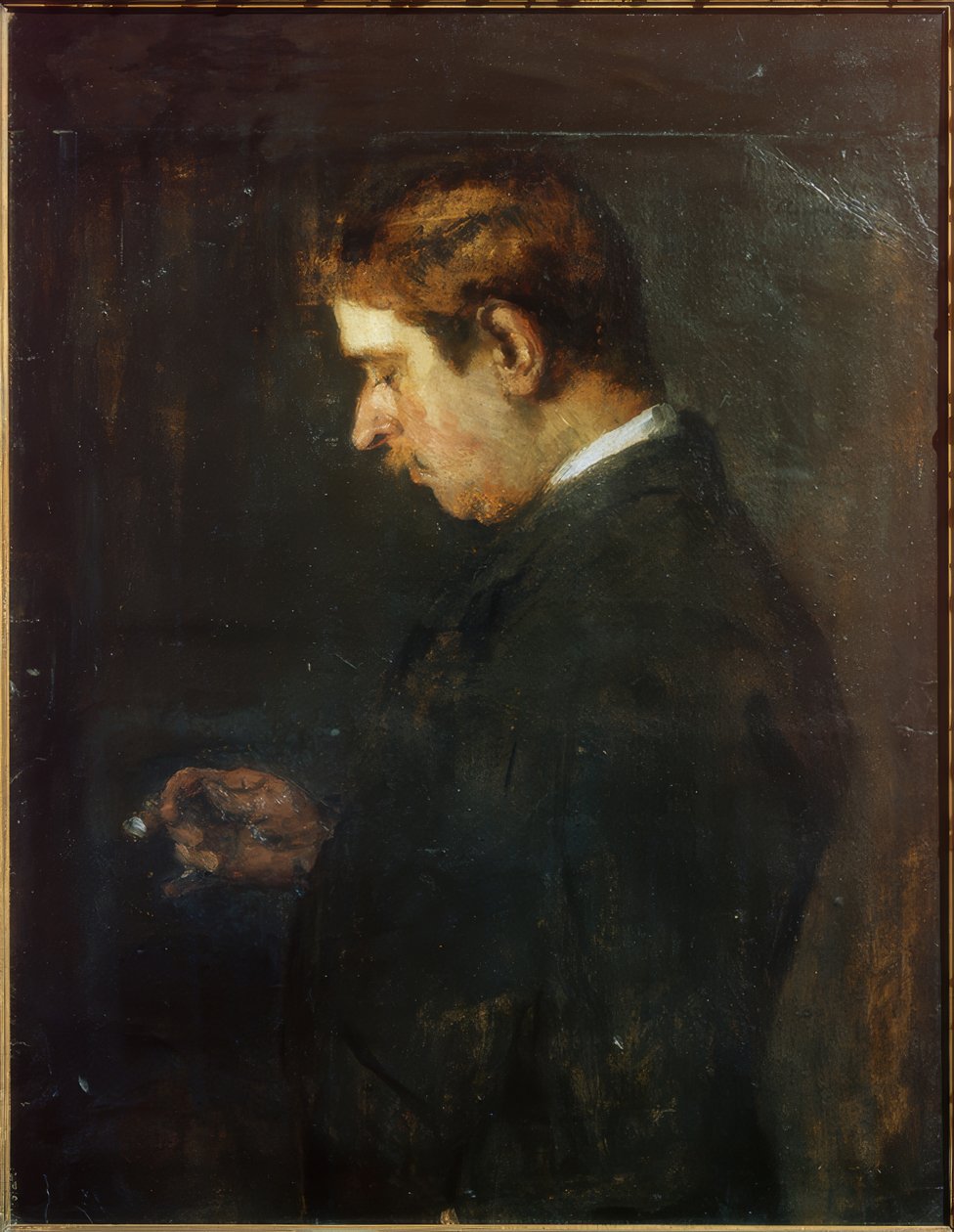 El historiador de arte Karl Voll de Max Slevogt