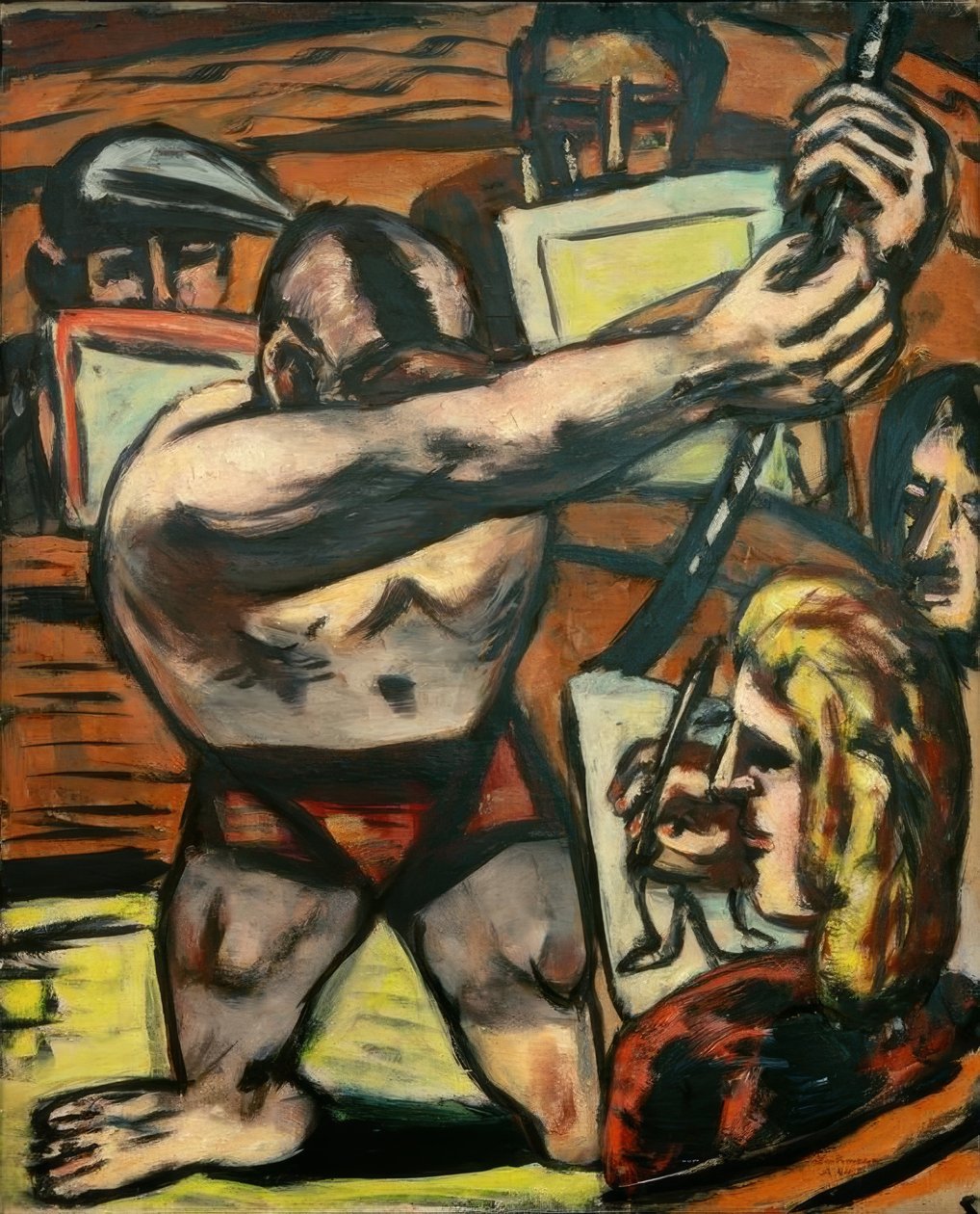 Academia II de Max Beckmann