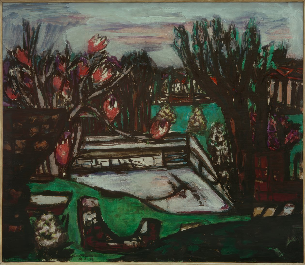 Piscina antigua de Max Beckmann
