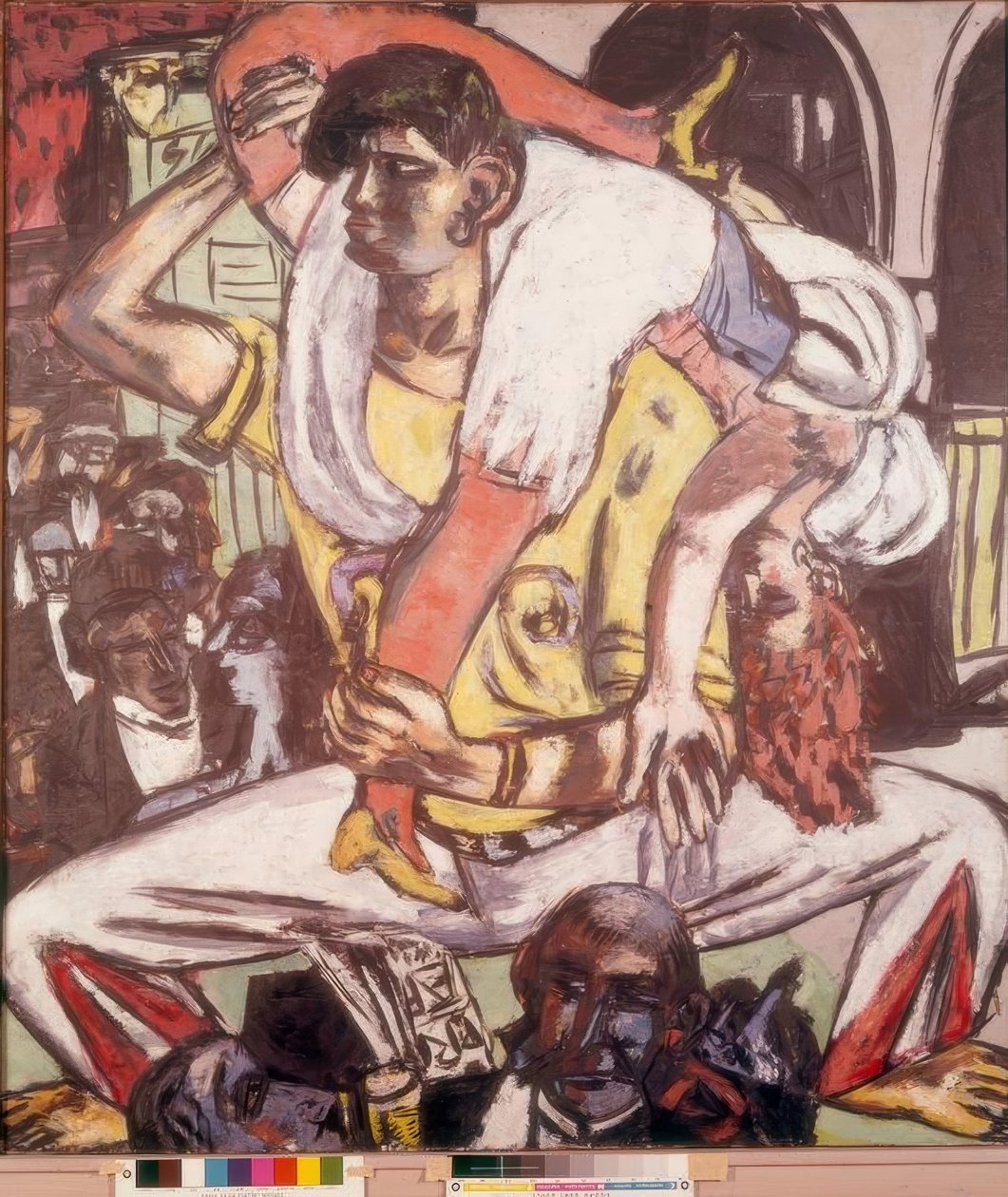 Danza apache de Max Beckmann