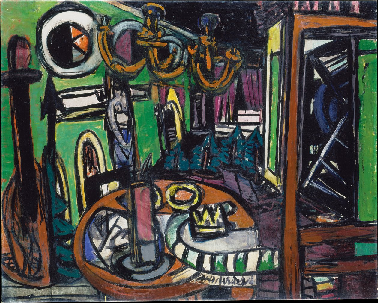 Entre bastidores de Max Beckmann