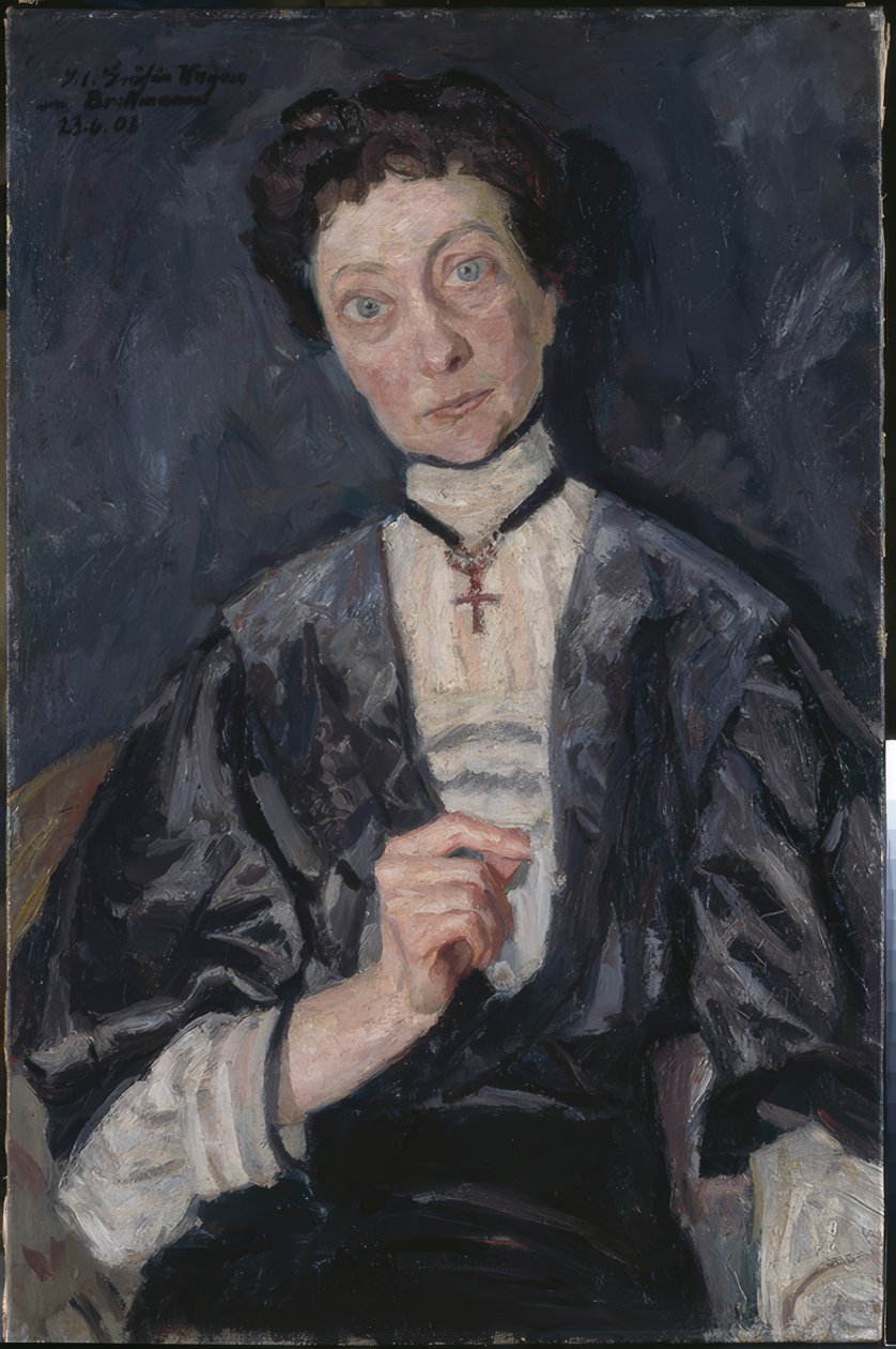 Retrato de la condesa S. vom Hagen de Max Beckmann