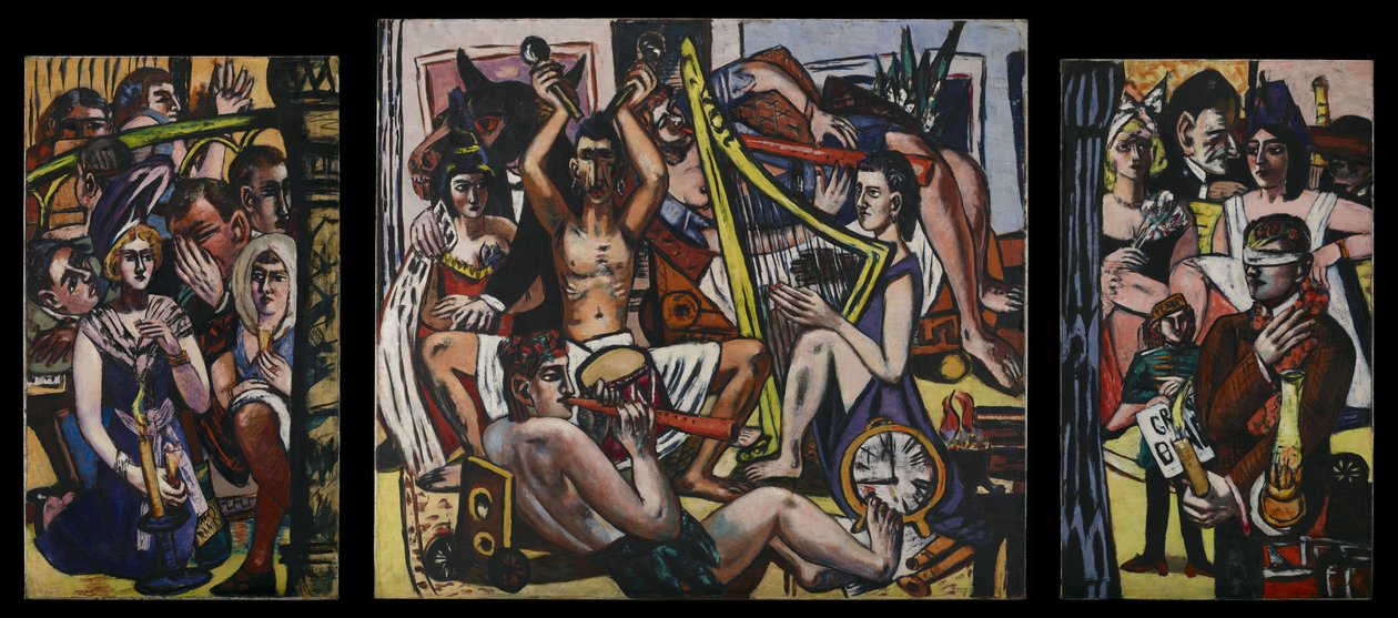 El farol del ciego de Max Beckmann