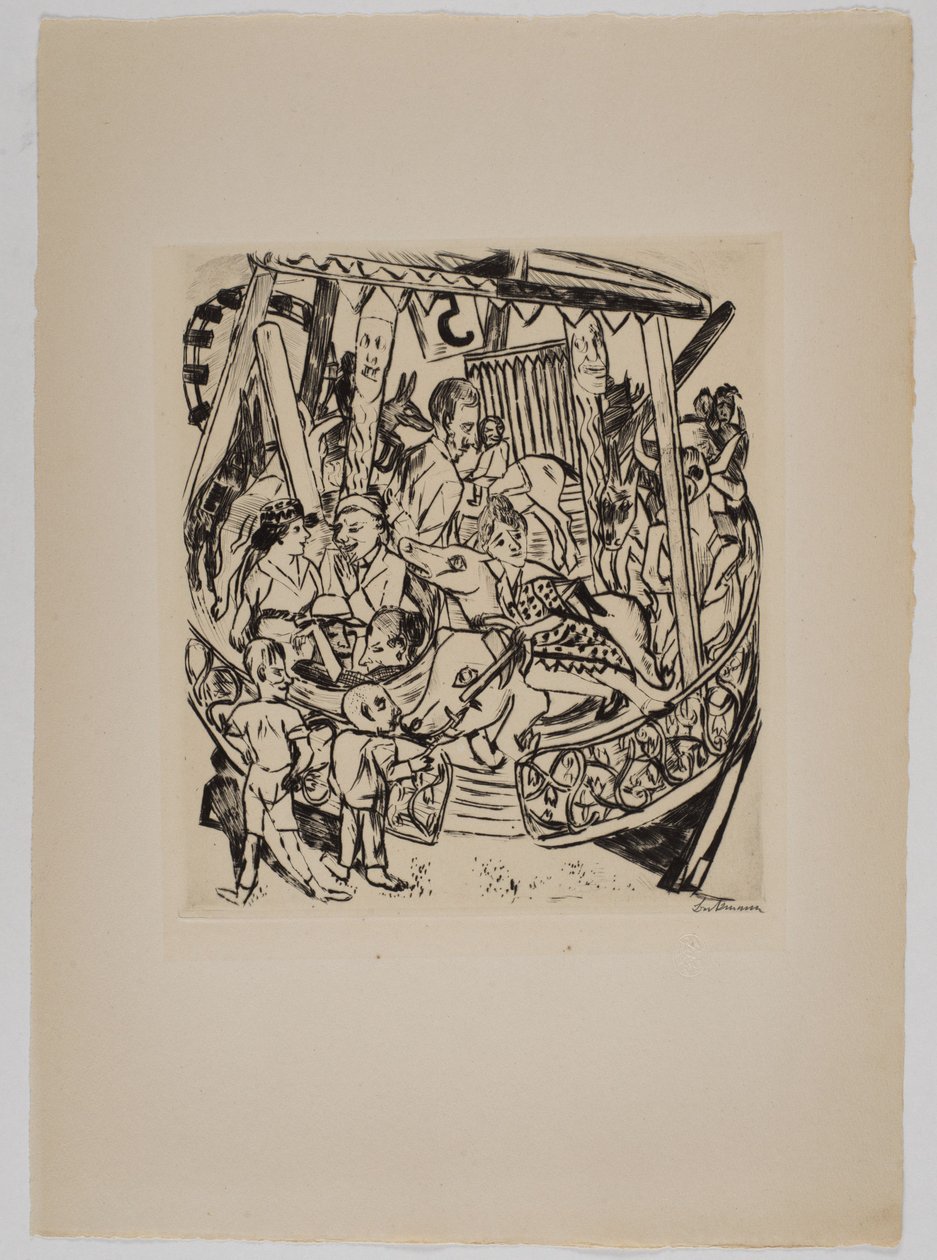 El tiovivo de Max Beckmann
