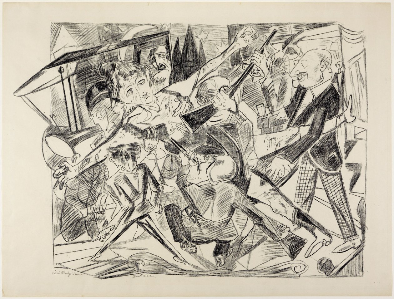 El martirio de Max Beckmann