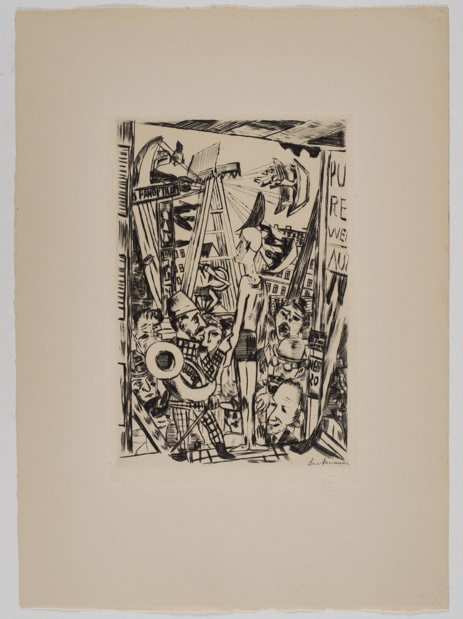 El gran hombre de Max Beckmann