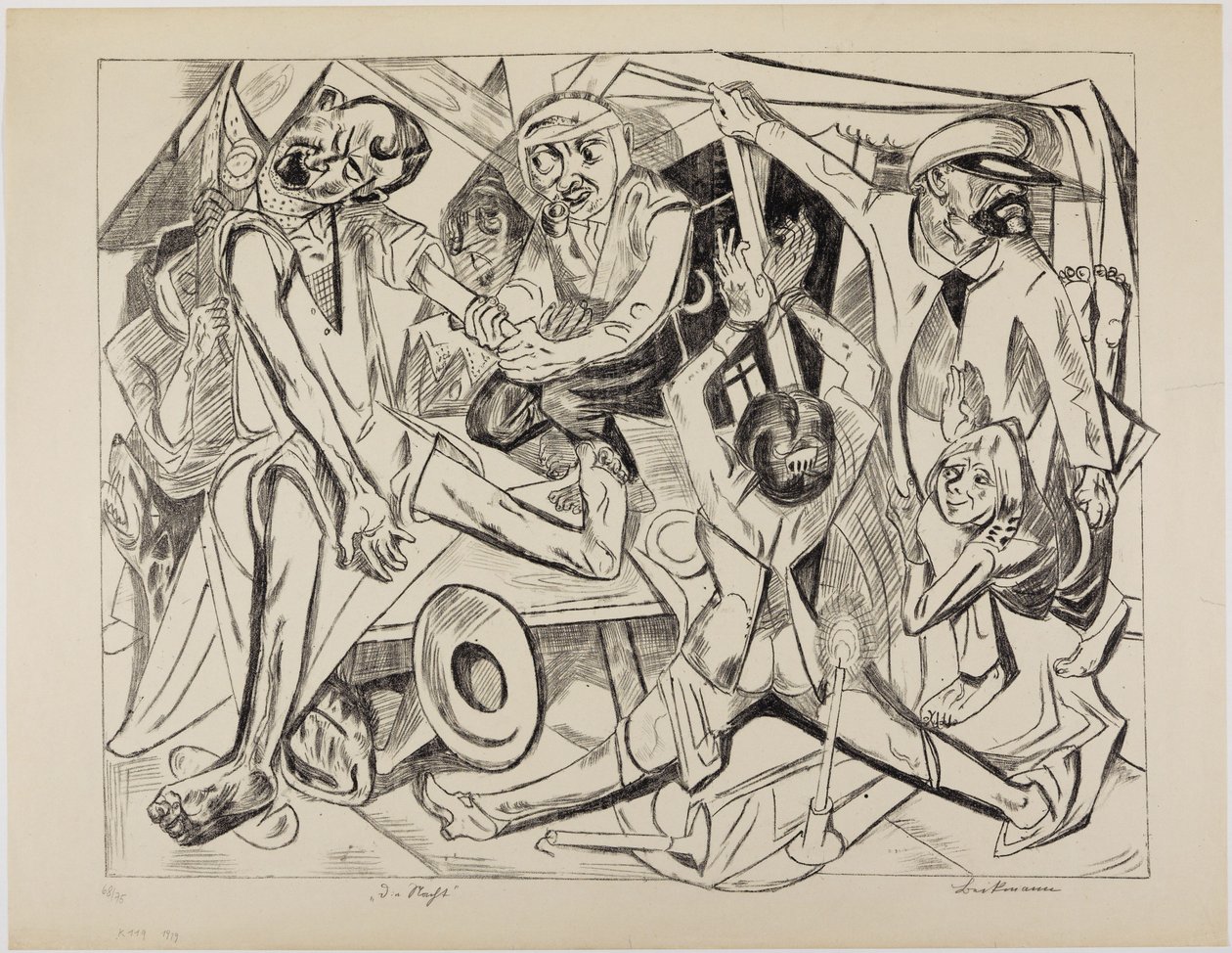 La noche de Max Beckmann