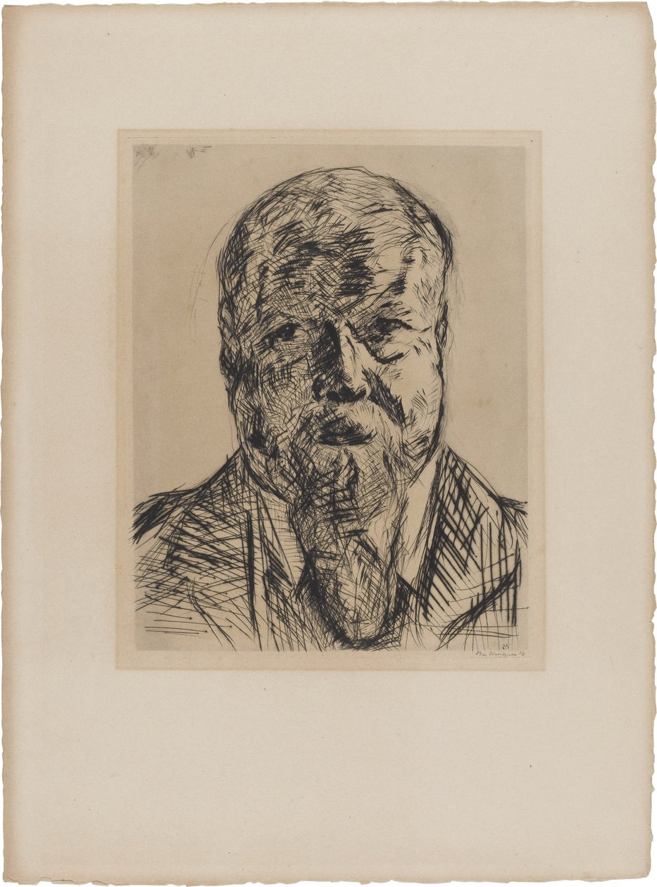 Consejero privado Dr. Carl Robert (1850-1922) de Max Beckmann