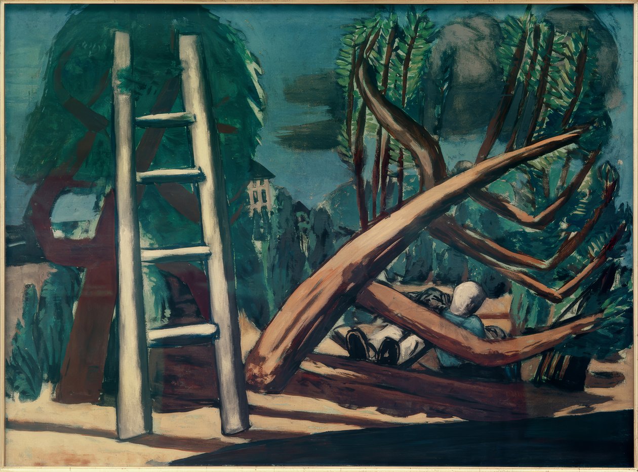 Gran Paisaje de Tormenta de Max Beckmann