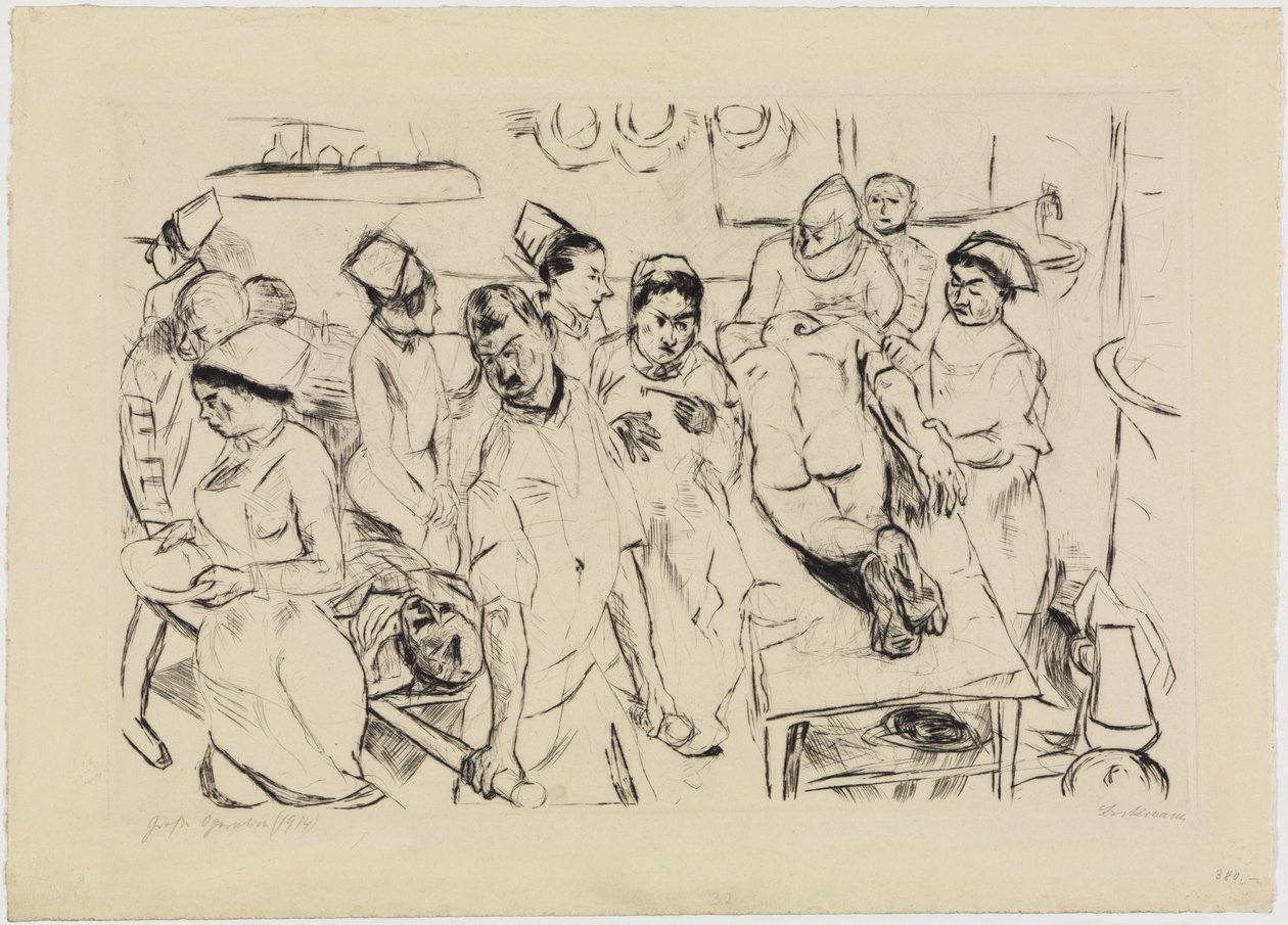 Gran operación de Max Beckmann