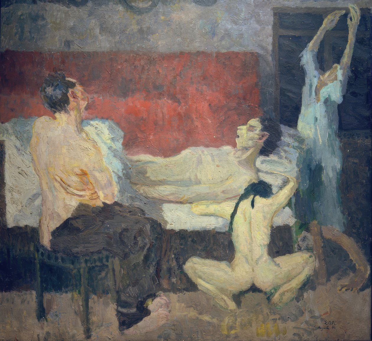 Gran escena de muerte de Max Beckmann